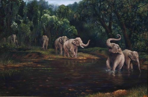 老虎|如果一只老虎和一只成年且健康的大象打架，老虎有赢的胜算吗？