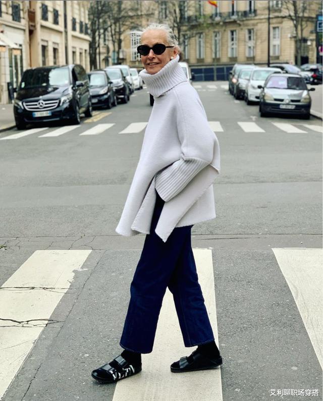 穿衣搭配|71岁的她衣品太精彩，美式的洒脱与法式的简约，诠释简洁优雅魅力