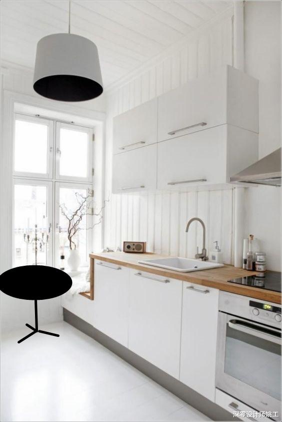 |靠窗灶台下沉40cm，这一定要抄回家，做饭累了转身坐下歇会儿