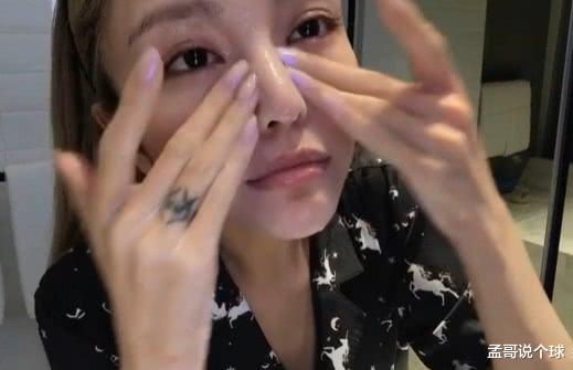 周扬青|周扬青主动公开卸妆过程，镜头特写到鼻子，才知女网红素颜有多假