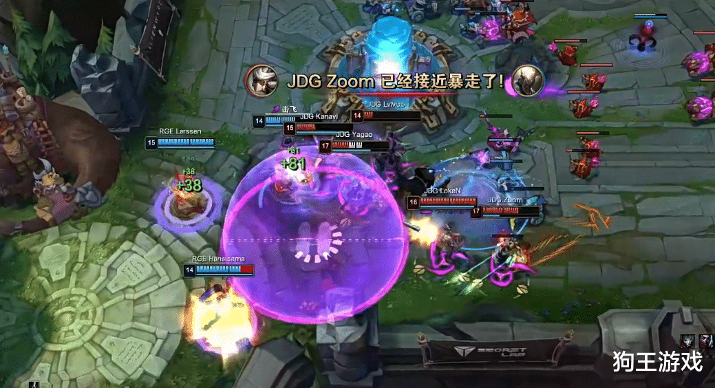 jdg|JDG经典阵容完成翻盘，LPL上单的青钢影成为世界赛噩梦！