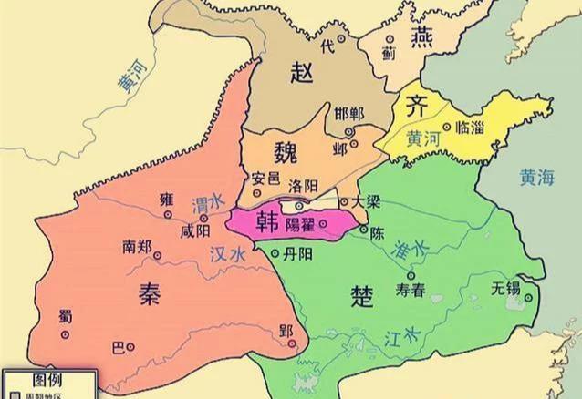 「秦国」战国七雄中,秦国有白起,赵国有廉颇,其他五国的名将分别是谁?