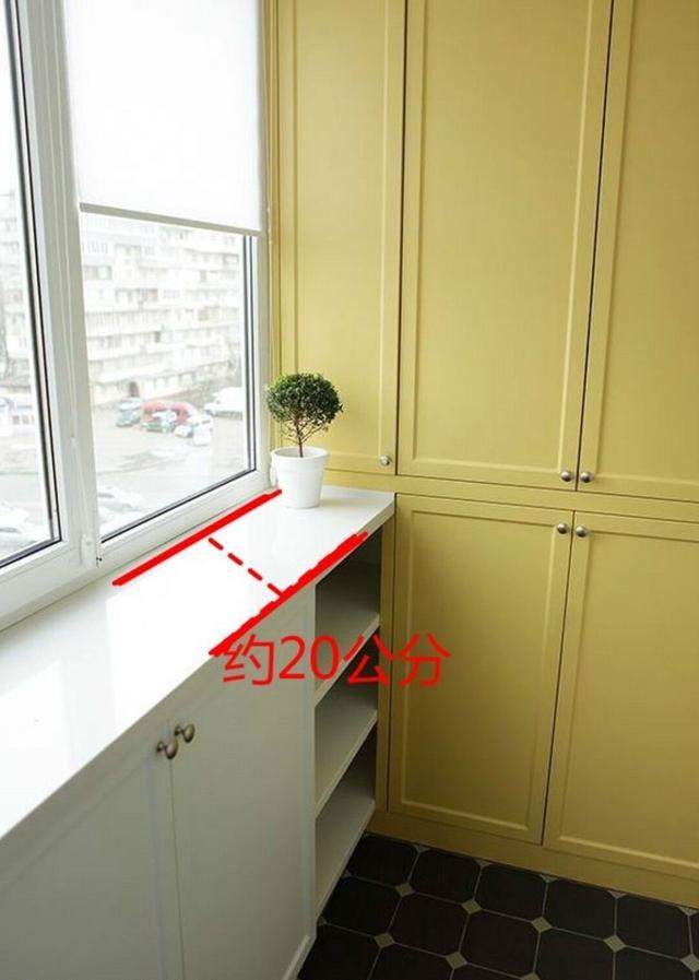 |阳台做个这样的柜子，不但节省空间，而且简洁美观！太实用了！
