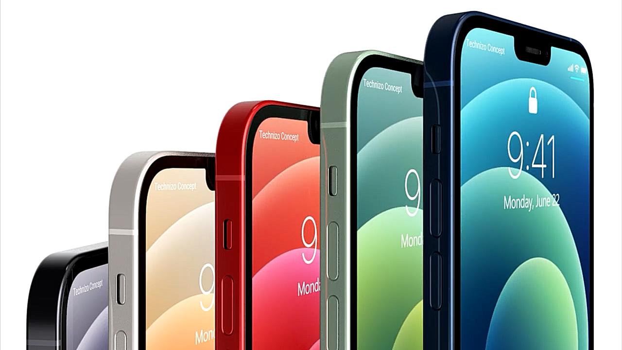 销售额|iPhone13概念图：机身厚度仅6.2毫米，回归指纹解锁砍掉充电接口