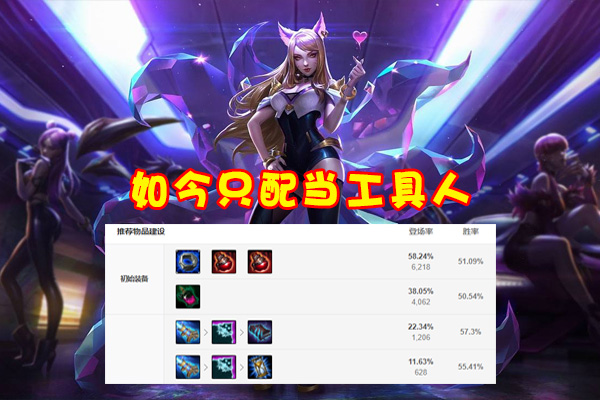 阿狸|LOL公认“刺客之耻”，因伤害太低无法秒人，玩家被迫转型出肉装