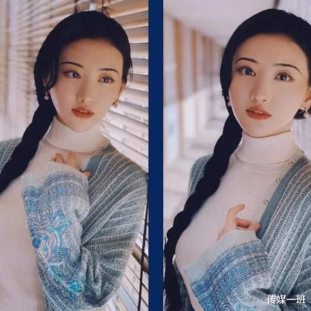 景甜|人间富贵花撞脸悲伤蛙？脸颊发肿眼袋重，景甜颜值下滑这么厉害？