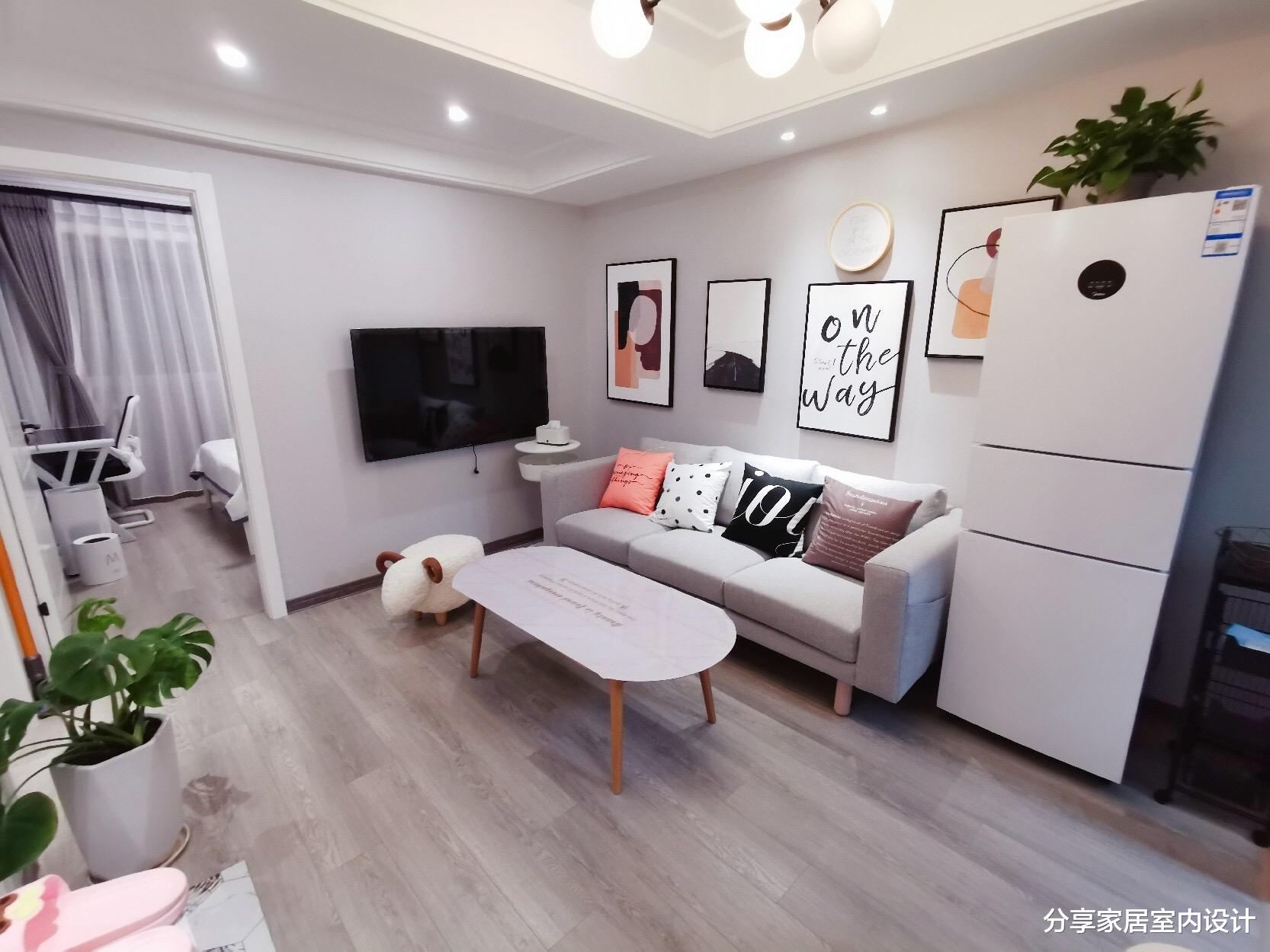 「」57平的新房,效果真心漂亮,温馨又舒适,全屋找不出一点毛病