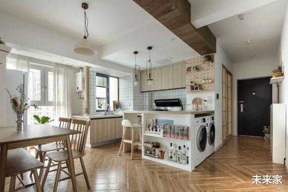 毛坯房|86㎡简约风格三房装修，入户花园改书房，全屋美极了！