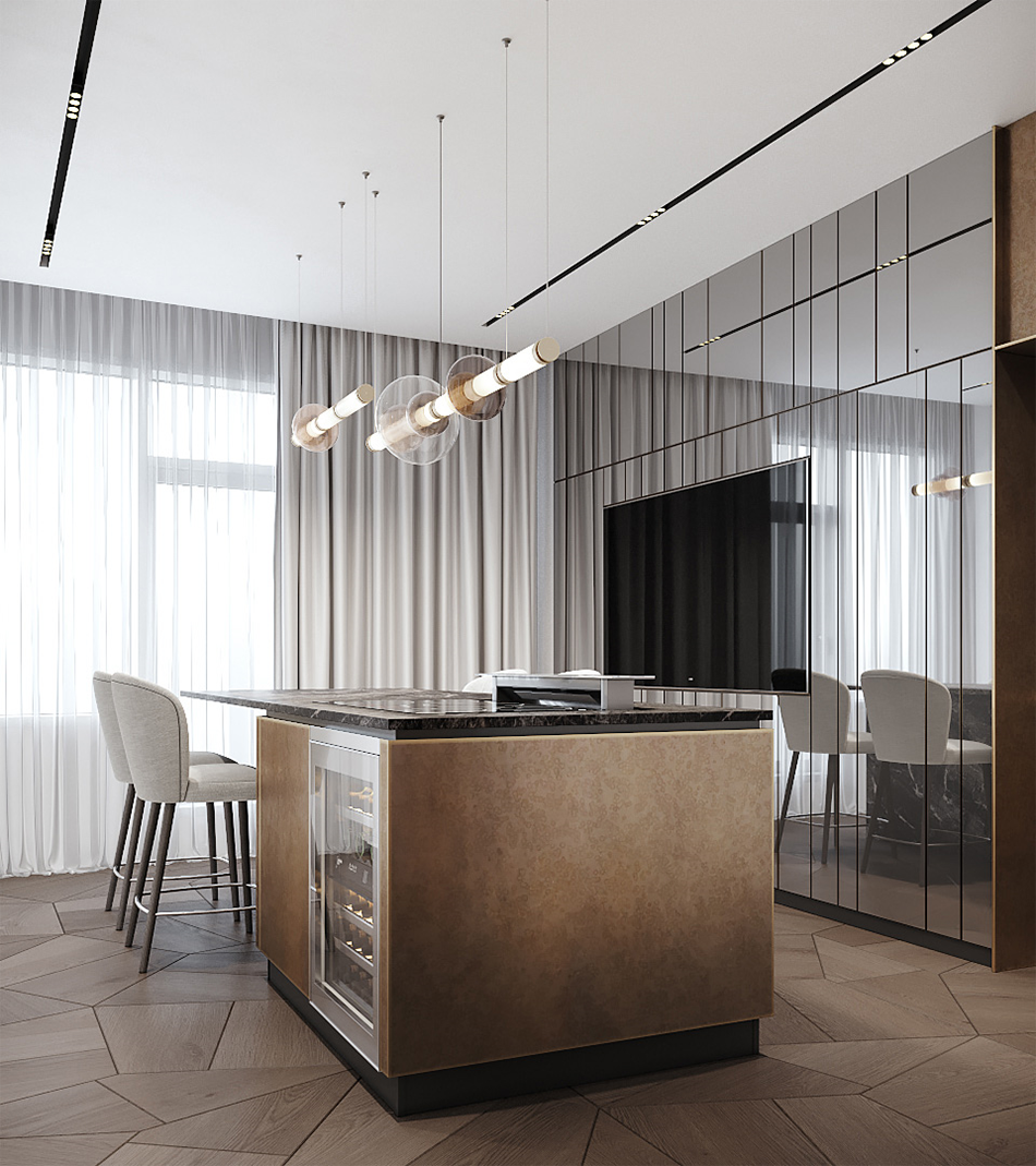 『』极致的简约轻奢风,个性独特