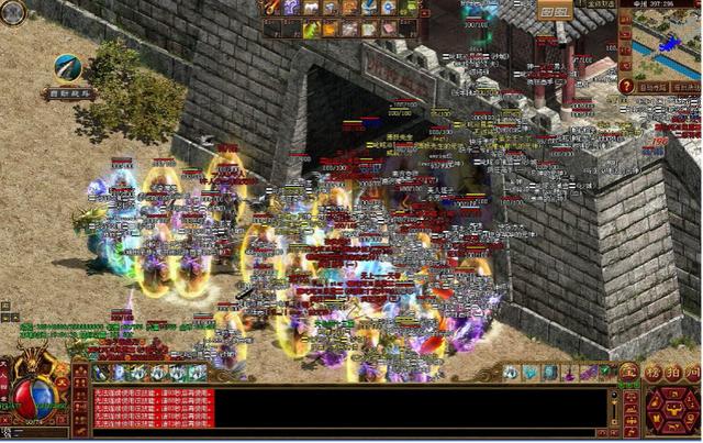 传奇世界|当年传奇世界中的红名村！人均击杀300，大刀都不敢管！