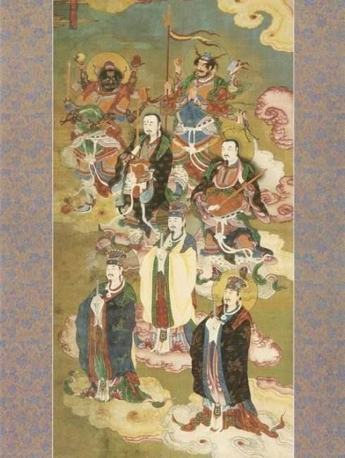 ▲中国道教正统神仙体系及其等级划分——道教神仙九级排序