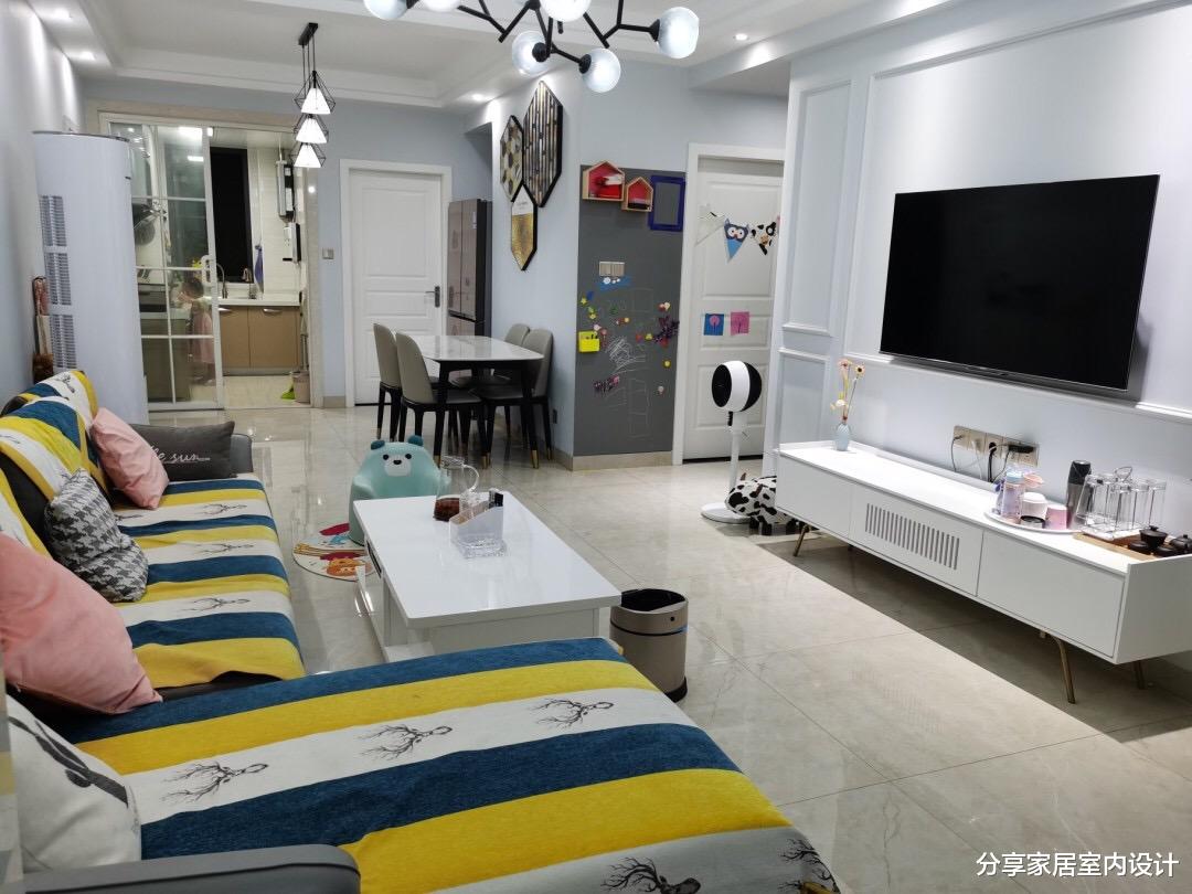 @她家装修不豪华,不复杂,全屋温馨又漂亮,一家三口入住特别幸福