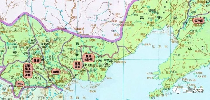 蜀汉|来看看你家乡出了哪些三国人物?三国英雄人物籍贯图(绝对干货)