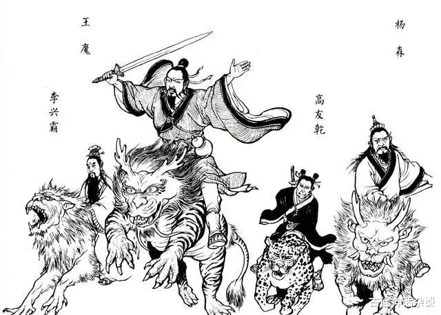 [元始天尊]封神中那些威猛的神兽坐骑，元始天尊的坐骑九龙沉香辇最霸气