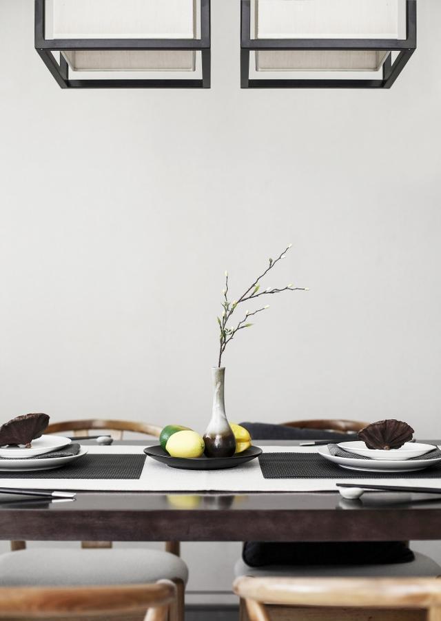 126㎡新中式, 现代舒适, 一点墨意!