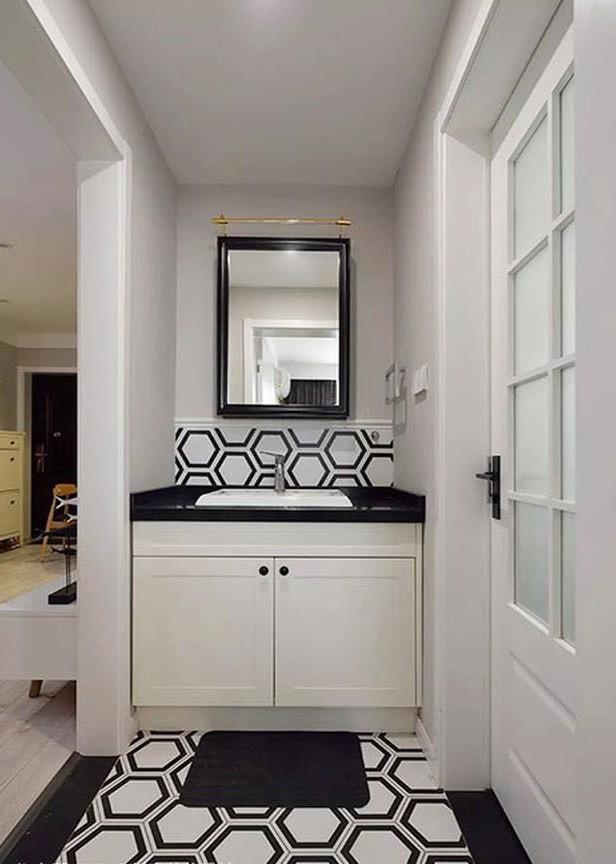 设计师|把55㎡小两居，愣装出了80㎡的既视感！只因设计师这两个好设计！