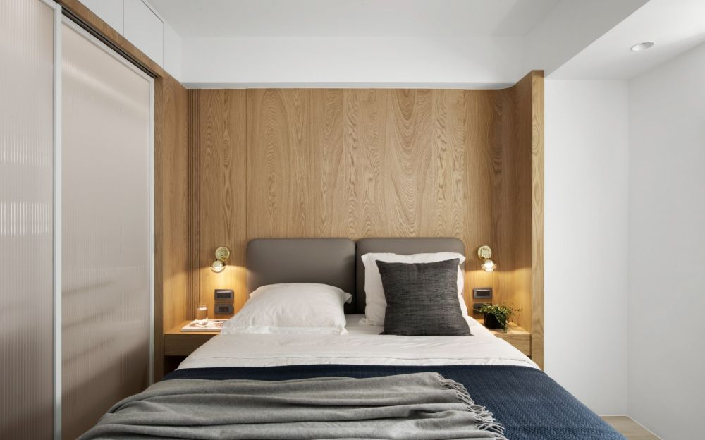 |次卧只有8㎡，设计师建议这样设计，该有都能有，而且还不拥挤！