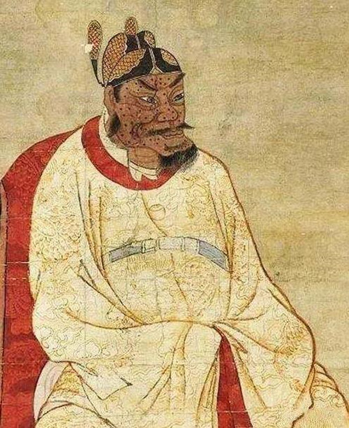 朱元璋|5幅广为流传的朱元璋画像：清朝故意丑化，图5才是他真实长相