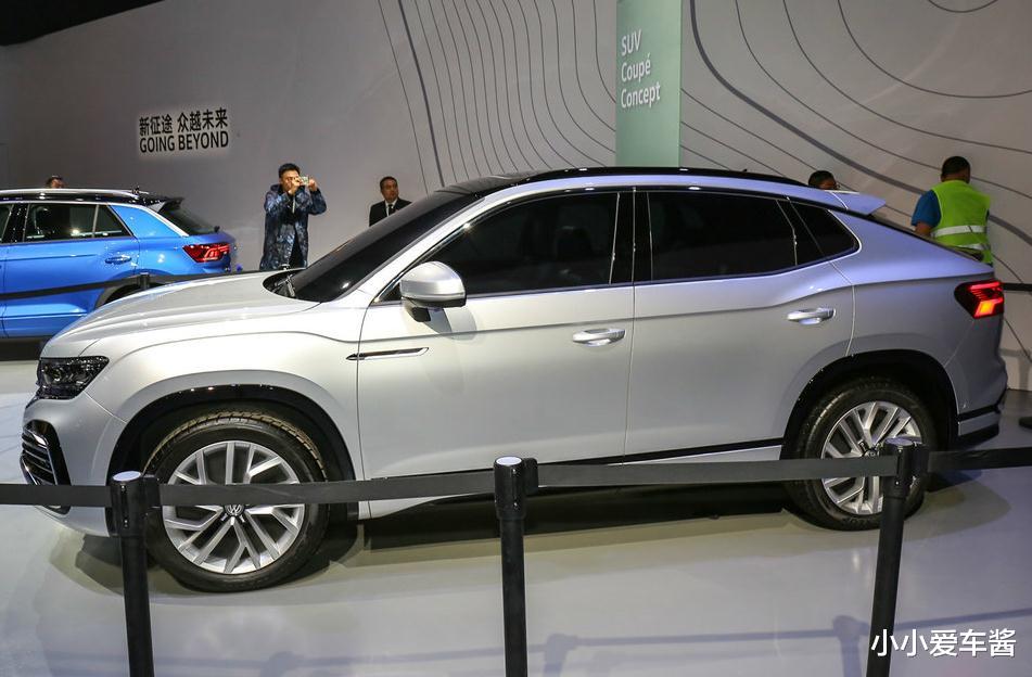 「大众汽车」大众探岳X亮相，比汉兰达帅气，真皮内饰配置丰富，搭2.0T+四驱