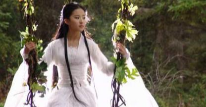 「刘亦菲」演技大比拼，娱乐圈最像妖精的女明星，一个眼神让你心动