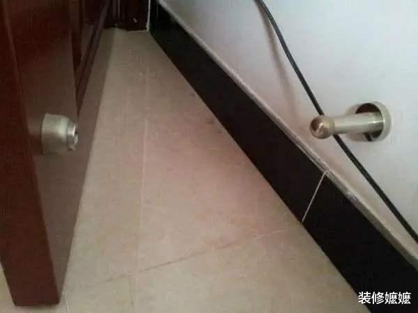 |装修不要把门吸装这个位置，聪明人老早就知道，后悔我家装错了