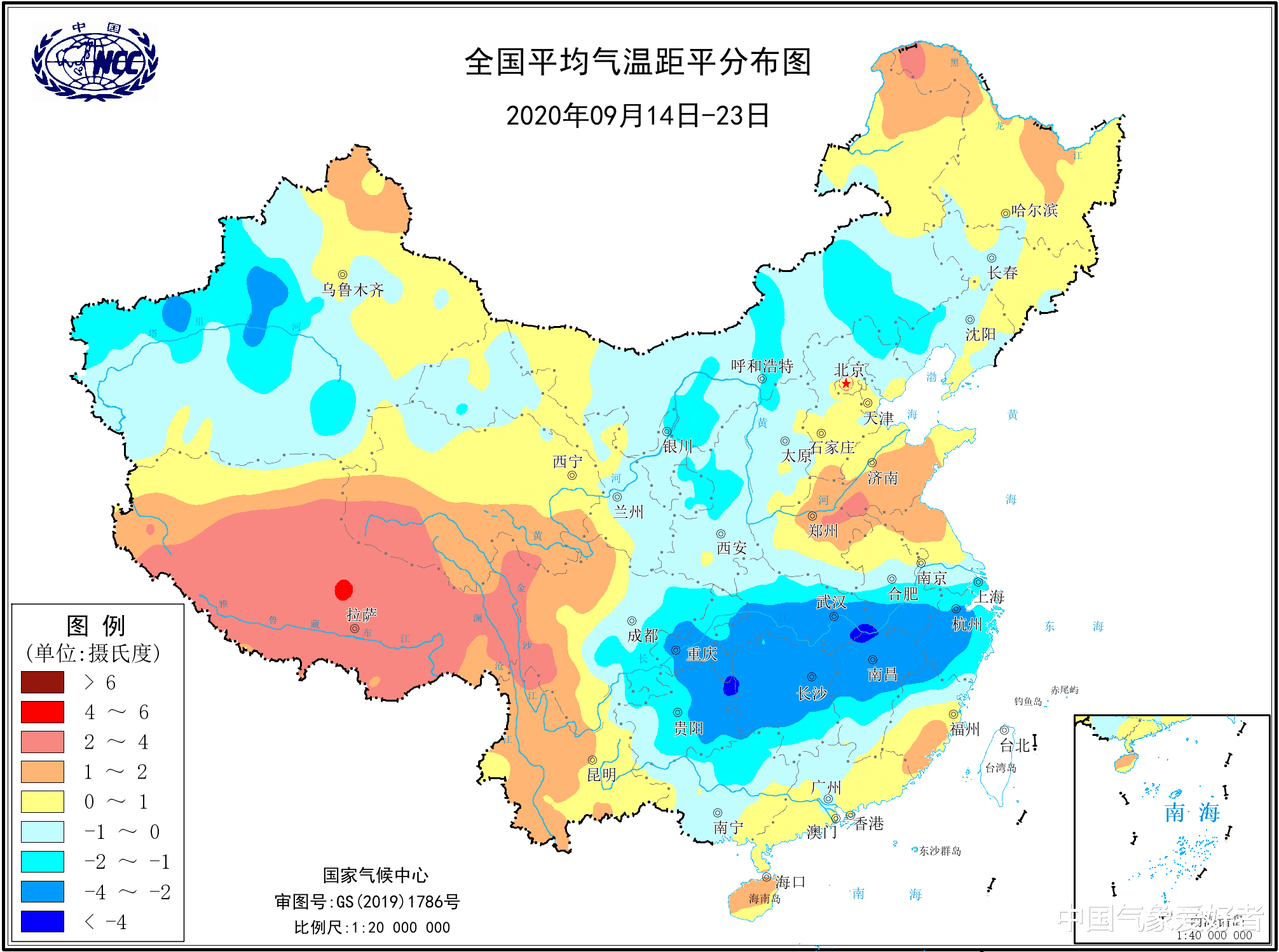 中国气象爱好者|67年来最早！江西南昌提前入秋，拉尼娜下，今年南方会把你冻哭吗