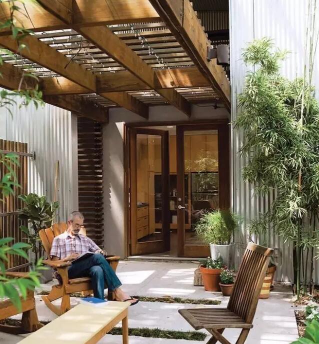▲为么这么多人喜欢打造自己的私家庭院，原来是对生活方式的一种向往