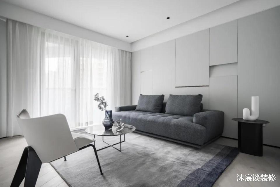 |一进她家，仿佛整个世界都安静下来，136㎡意式极简风格处处令人心动