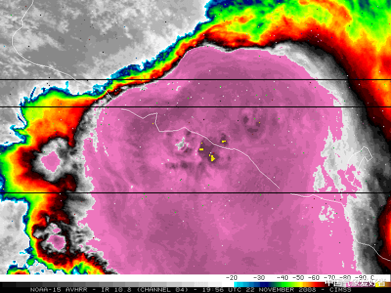 中国气象爱好者|南海出现零下100度云团，经过我国西沙群岛！分析：不是好事