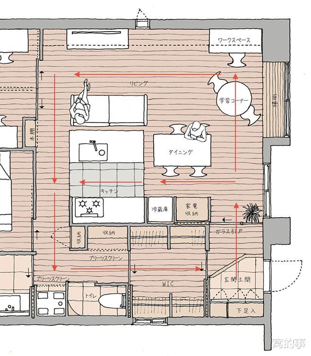 衣帽间|日本住宅的智慧，全藏在这套74㎡的房子里了，住起来真的超舒服！