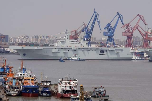 『美军』这进度没谁了，中国造舰能力吓到美军 ，美国捏了一把汗