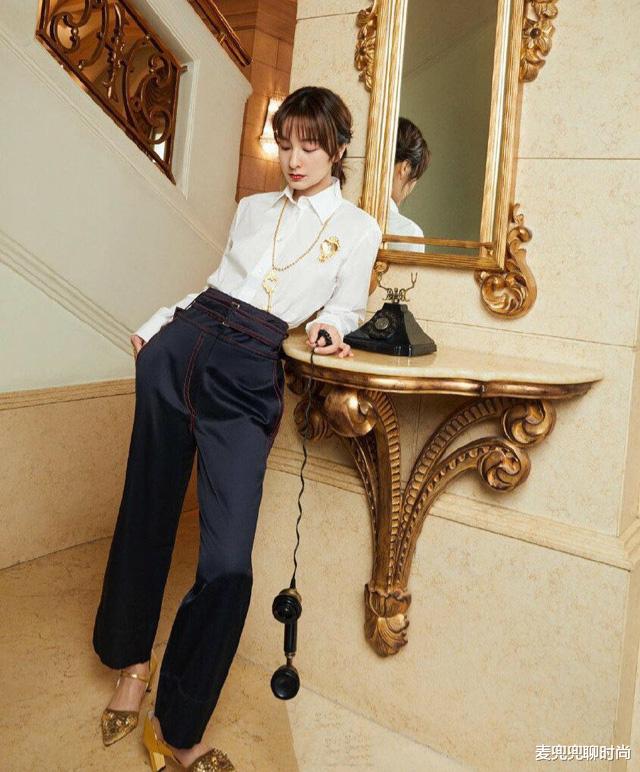 衬衫|穿不腻的通勤组合：衬衫+西裤，职场女性这么穿，时髦百搭不出错
