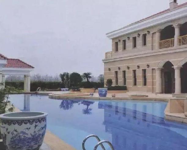 |参观曹德旺在福州的豪宅,门口放着两个黑色貔貅,装修钟爱欧式风