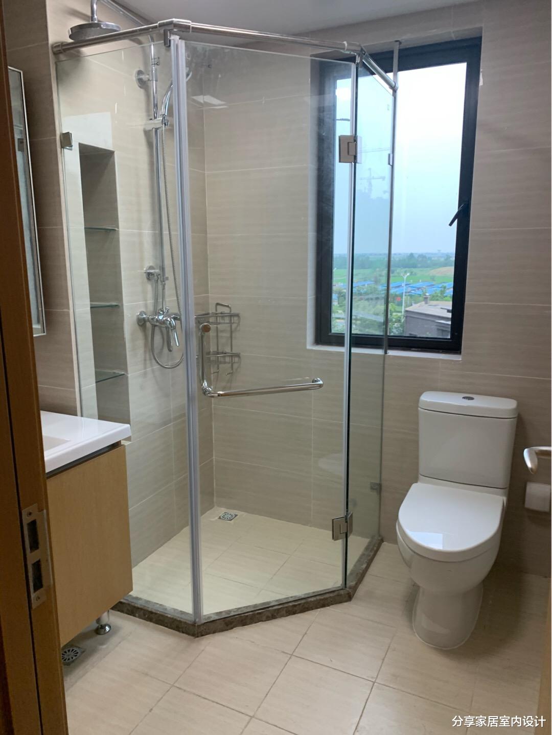 猪肝|参观朋友家刚收钥匙的精装房，效果真心漂亮，很喜欢卫生间的设计