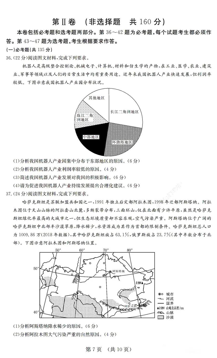 #文综#全国大联考：2020届文综试卷（附解析）！含金量极高，高三党必做