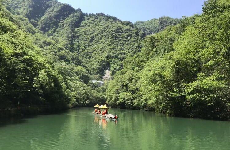 「商洛」商洛最美的5A景区,被誉为中国最美峡谷,如今是当地标志性景区