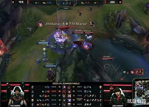 jdg|LPL夏决：首局阿水天崩开局，却最终拿下MVP，卡萨野核硬刚Kanavi