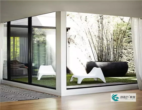 ▲精致的小庭院，温馨的小空间！