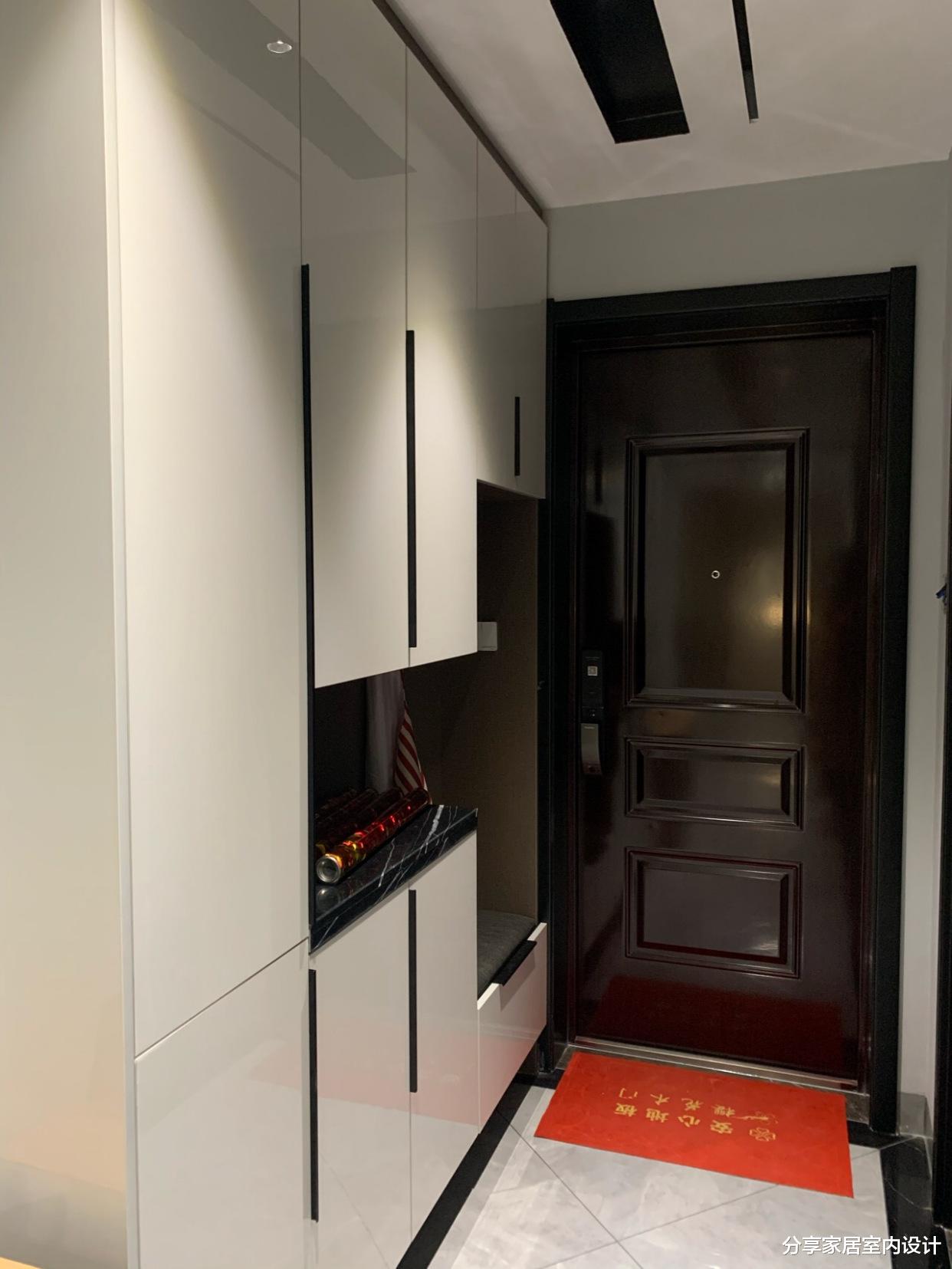 @准备要入住的新房,保洁做完真漂亮,入户鞋柜特别喜欢,分享一下