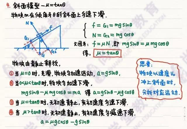 高中物理|「物理笔记」高中物理笔记梳理大全