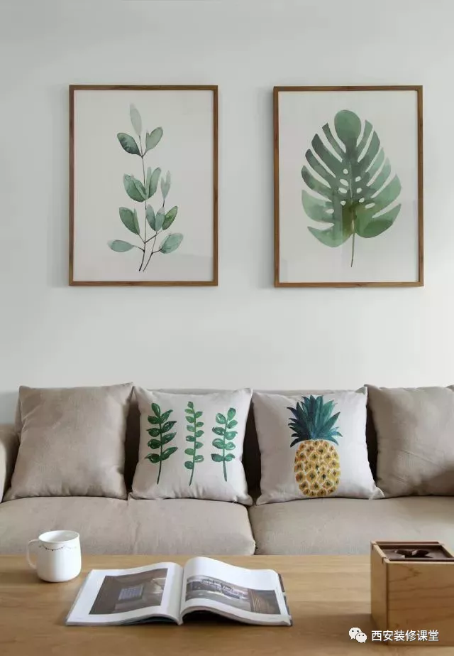 实木地板|100㎡三居老房无地暖，大白墙与木地板装出豪宅范