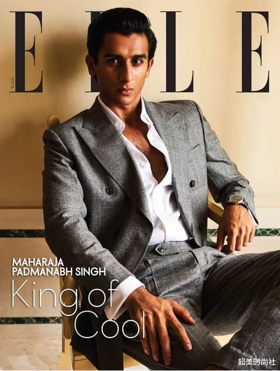 印度■印度最年轻国王登杂志拍片！站在印度种姓顶端，教父还是查尔斯王子