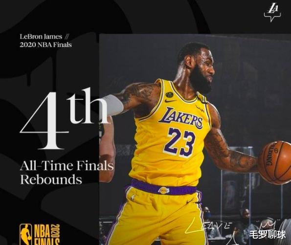 勒布朗·詹姆斯|詹姆斯打破9年纪录，9大数据排NBA前4，死敌叹服：湖人4-0夺冠