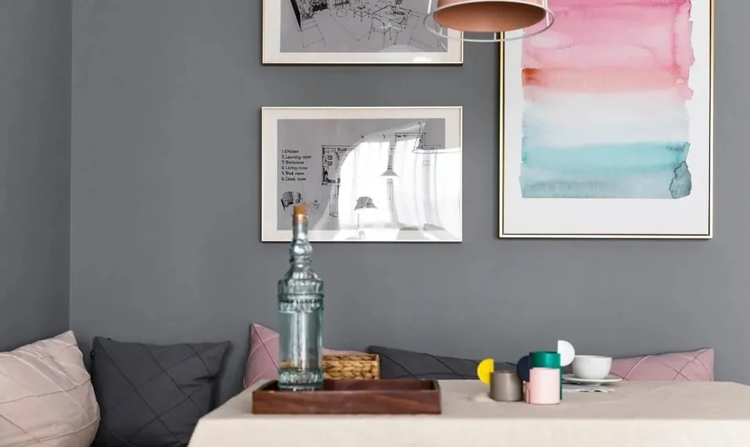 |66㎡北欧风格小户型装修，阳台拱门太梦幻！