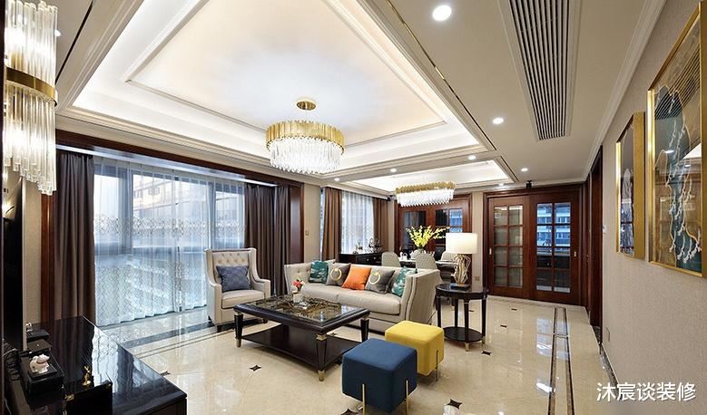 |经典的装修永远不过时，她家的轻奢美式，室内奢华大气，让人陶醉