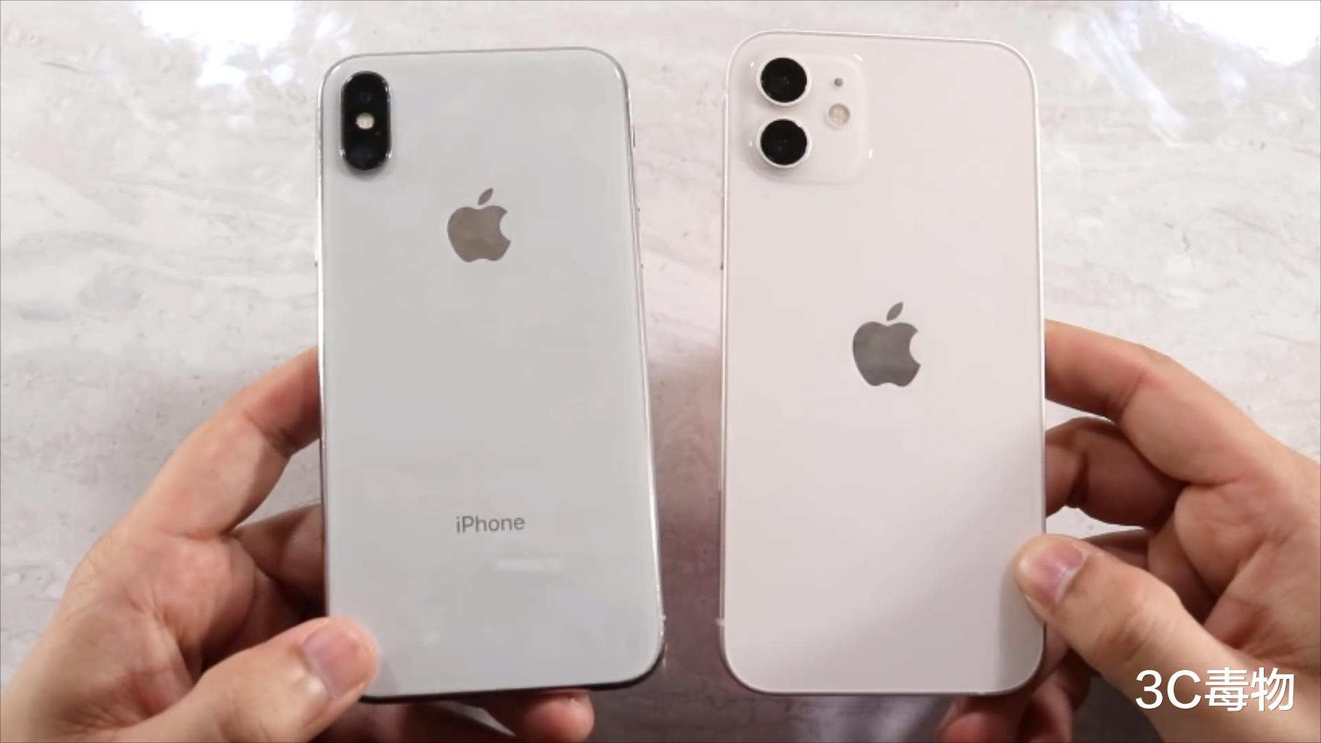 苹果|iPhone12和iPhoneX真机深度对比：差价1400元，升级值得吗？