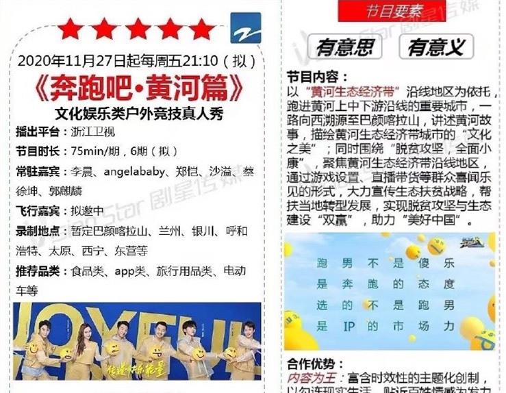 奔跑吧兄弟|《跑男》最新季定档？原班人马的回归，延续了跑男的“生命”