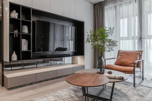 @119㎡四居室案例，当现代简约遇上高级灰 打造自然纯粹的生活空间