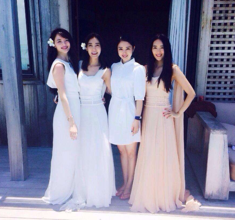 伴娘团▲当年佟丽娅“伴娘团”被嘲不够排场，如今再看，一个红过一个