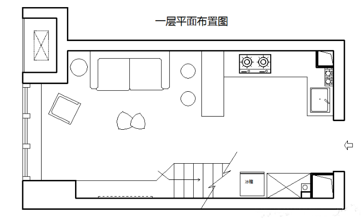 ：25m2迷你loft单身公寓，黑白灰+原木设计，简约又有格调！